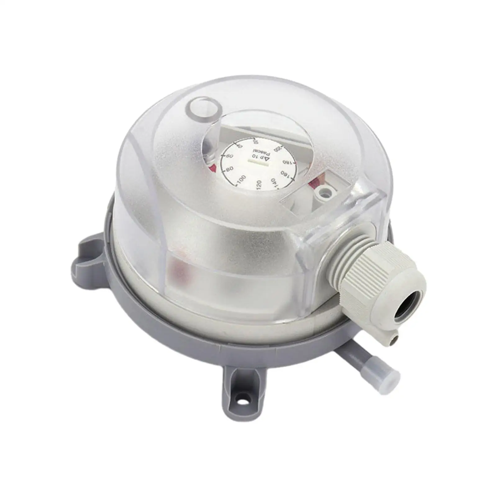 Differential Pressure Switch Mechanical Spdt Micro 65mm Dustproof Adjustable