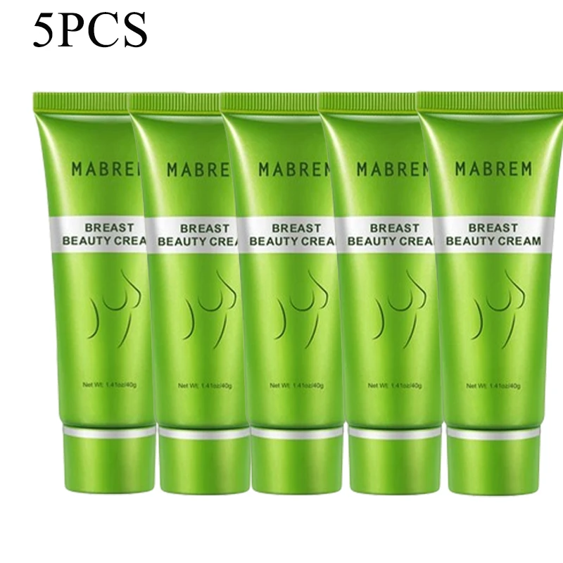 

5pcs MABREM Breast Enargement Cream Dry And Non-greasy Breast Enhancement Cream Enlarge Chest Lifting Tightening Anti Wrinkle