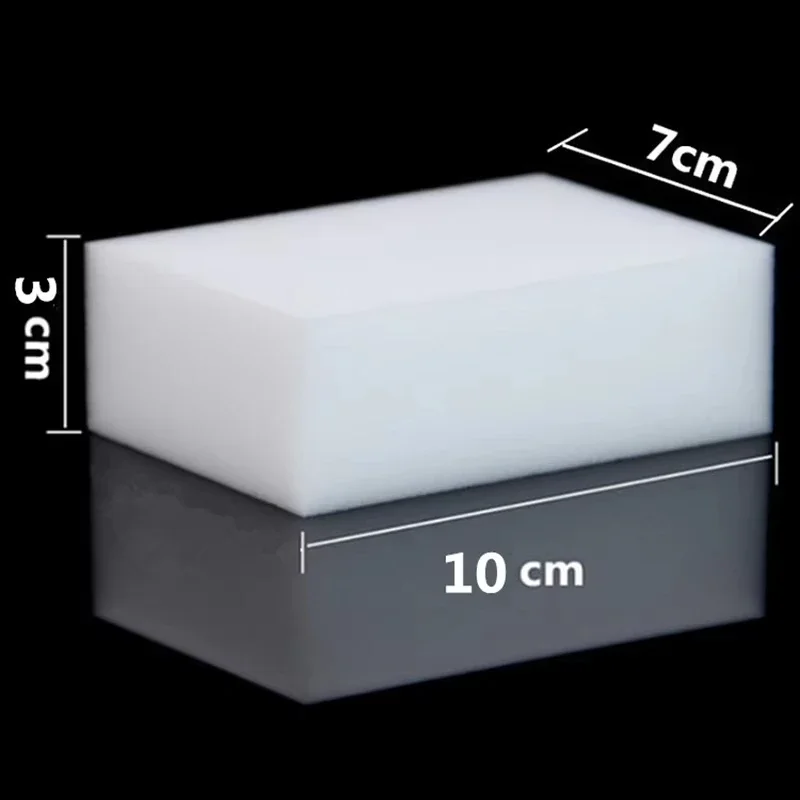 100x70x30mm Melamine Sponge White Magic Sponge Eraser Cleaner Cleaning Sponge for Kitchen Bathroom Office Cleaning Tools 6