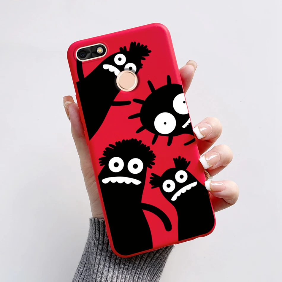 Cartoon Silicone Back Cover Case