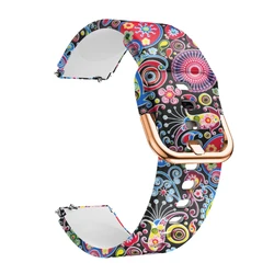 Silicone Sport Band - Jellyfish Design for 18mm (Colorful Jellyfishht)