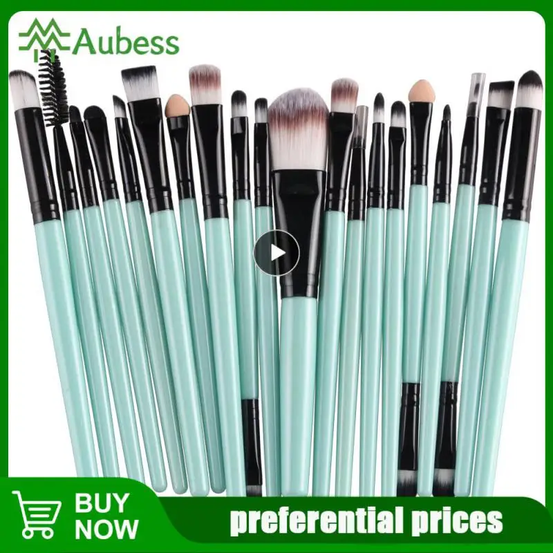 

1PCS Multi-functional Short Wood Black Stem For Beginner Gouache Watercolor Acrylic Oil Painting brush Set Nylon Hair Art Tool