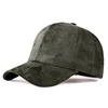 Classic Faux Leather Suede Baseball Cap Corduroy Dad Caps Adjustable Casual Low Profile Dad-Hat 3