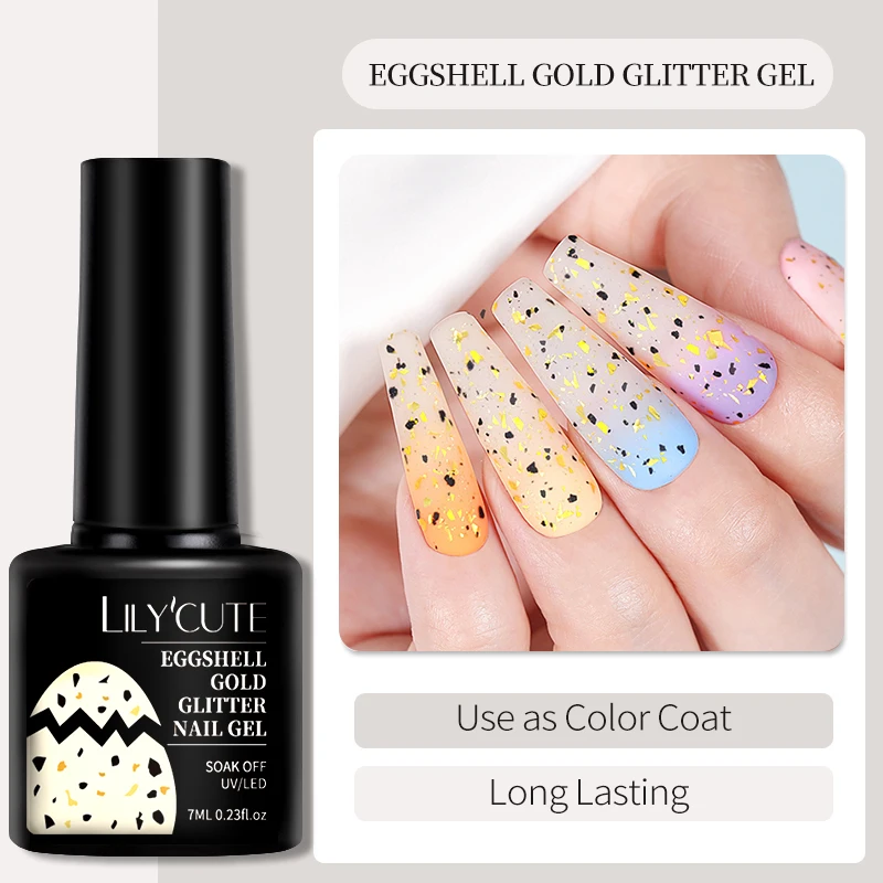 Gold Eggshell Gel