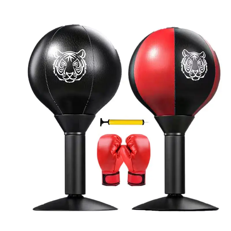 Sacco Da Boxe Da Tavolo Tavolo Antistress Boxe Punch Ball Desk Boxing Riduce La Tensione Giocattoli Stress Buster Con Ventosa