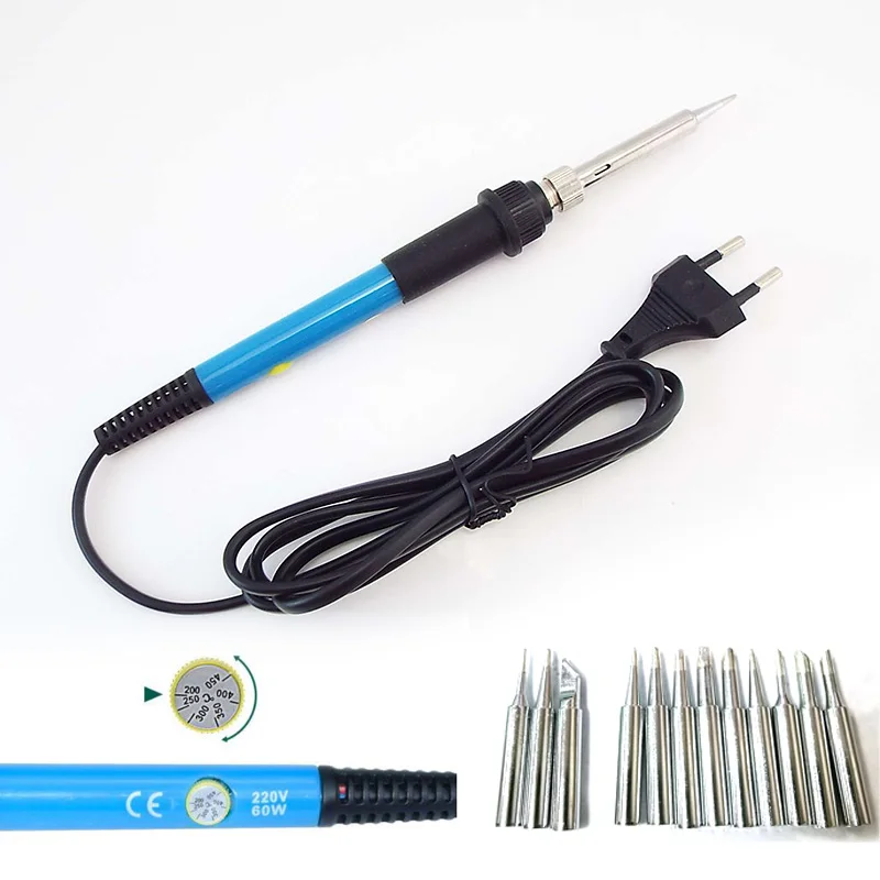 

Electric Soldering Iron Head Household Adjustable Temperature Welding Solder Pen Repair Tools Heat Pencil Tips Rework Station P1