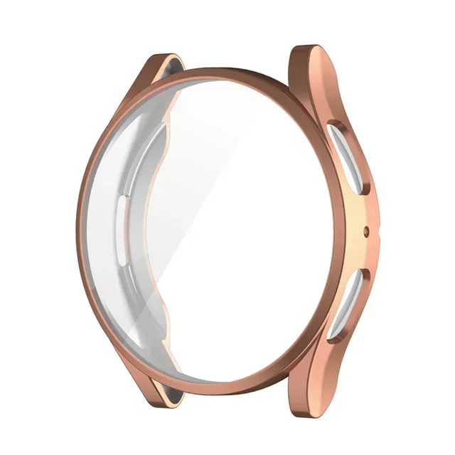 Premium Full Cover Protective Watch Case - Soft TPU Plating with Screen Protector and Anti-fall Design