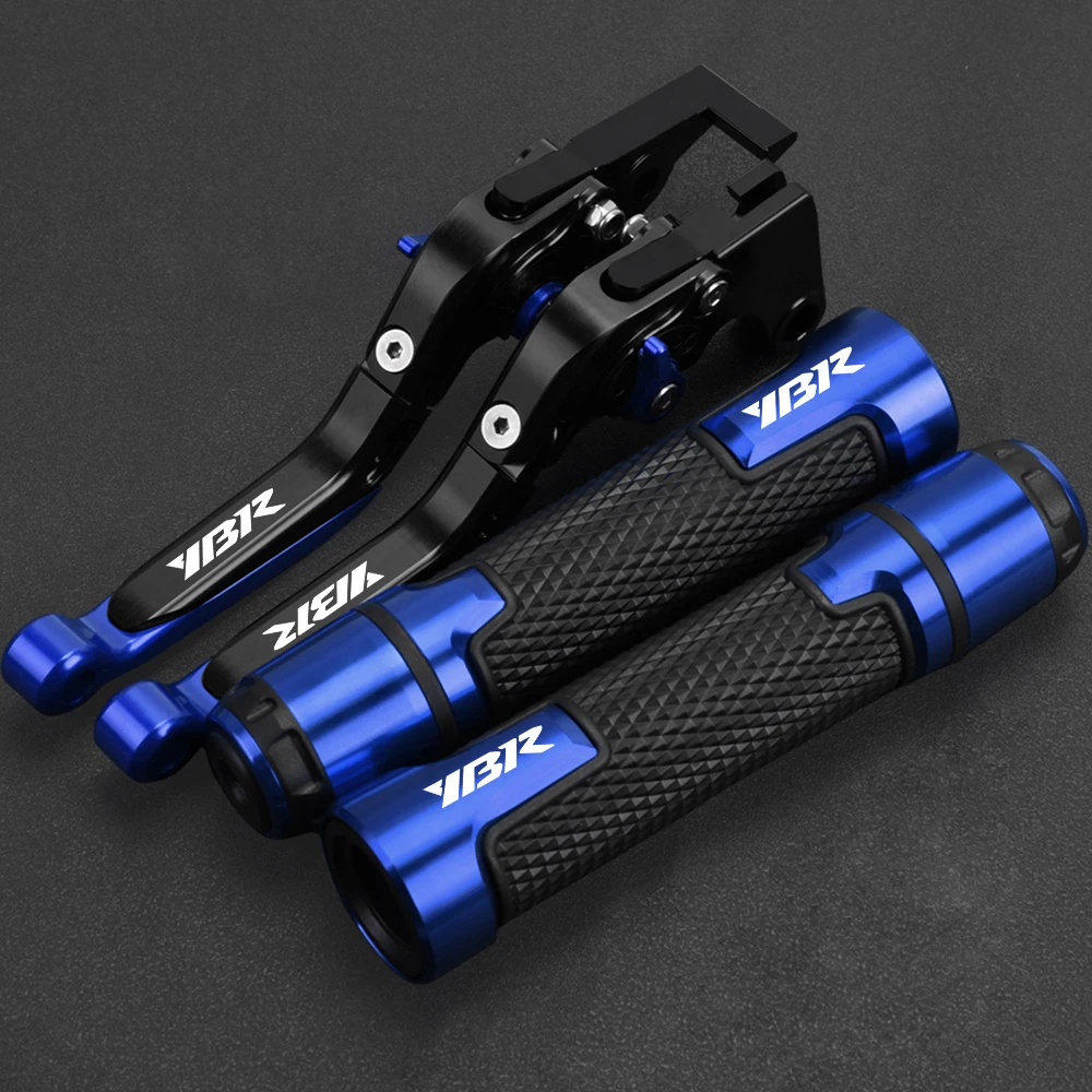 

For yamaha YBR125 YBR250 2005-2014 2013 2012 2011 2010 2009 2008 2007 2006 Motorcycle CNC Brake Clutch Levers & Handlebar grips