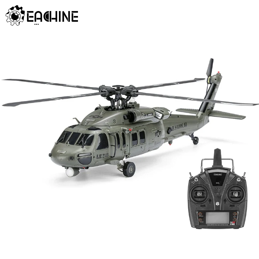 Eachine E200 RC Helicopter 2.4G 6CH 3D6G System Dual Brushless Direct