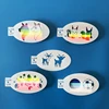 Stencils for Body Painting Face Art Halloween Birthday Party DIY Makeup Stamps Temporary Tattoos Reusable Stencils Plastics 4