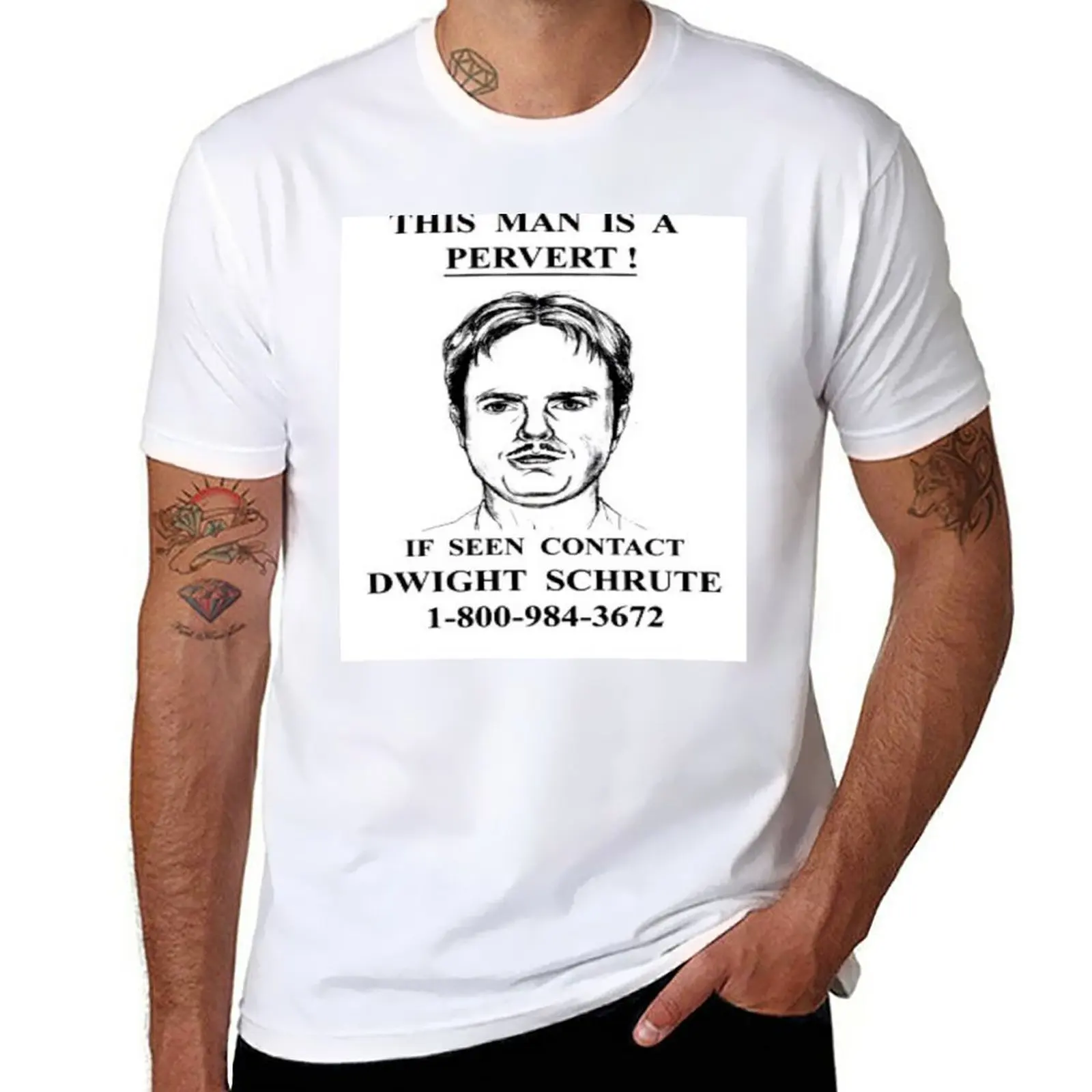 

New This Man is a Pervert - The Office T-Shirt custom t shirt plus size tops man clothes plain black t shirts men