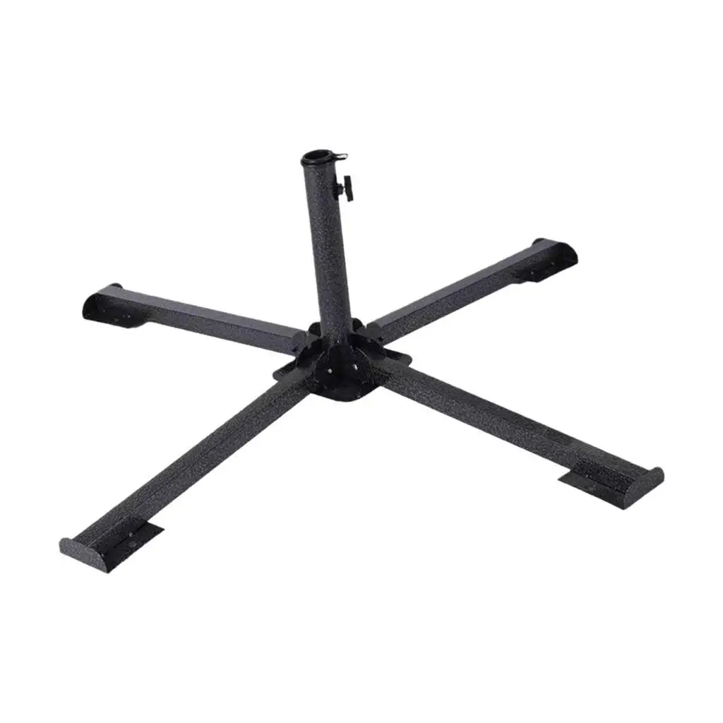 Parasol Base Patio Umbrella Base Adjustable Foldable Umbrella Stand for Outside Lawn Beach Yard Garden