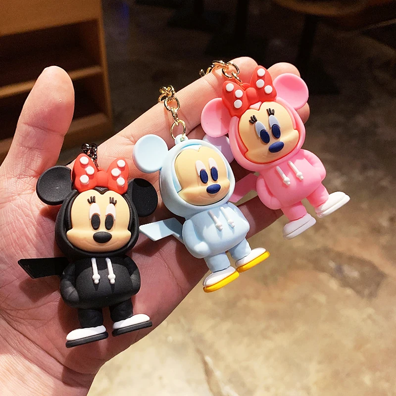 מחזיק מפתחות של מיקי מאוס  Keychain Cartoon Mickey Mouse - Cartoon Disney  Cute Boy - Aliexpress