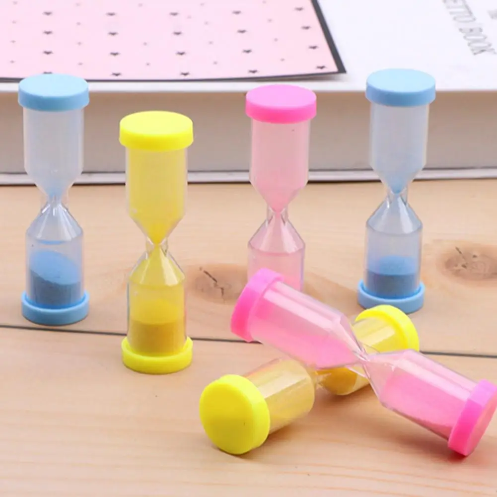 Kids Sand Hourglass Time-conscious Timing 20s Count Down Sandglass Timer Toy