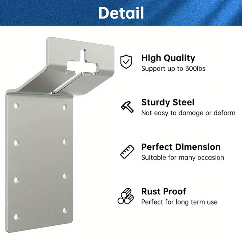 T Post Target Hanger, Fence Bracket for T Shape Fence Posts, T Post Corner Brace for Posting Signs, Bird House Feeder, Mailbox