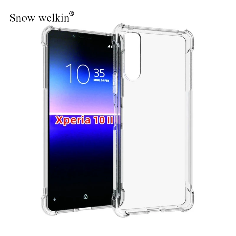 Ultra-Durable Clear Soft TPU Case with Airbag Corner Protection