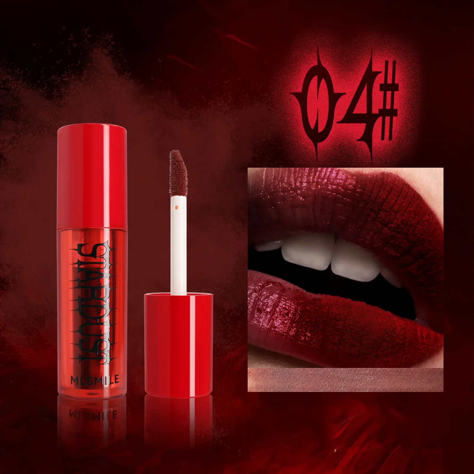 6 Colors Matte Lipstick Waterproof Sexy Gray Black Lip Gloss Shiny Lip Tint Festive Style Lasting Makeup Tool Korean Cosmetics