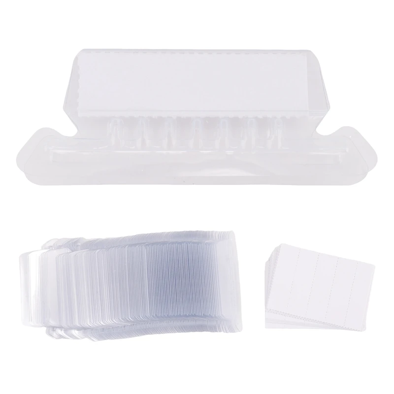 120 Sets 2 Inch Hanging Folder Tabs And Inserts For Quick Identification Of Hanging Files File Inserts A