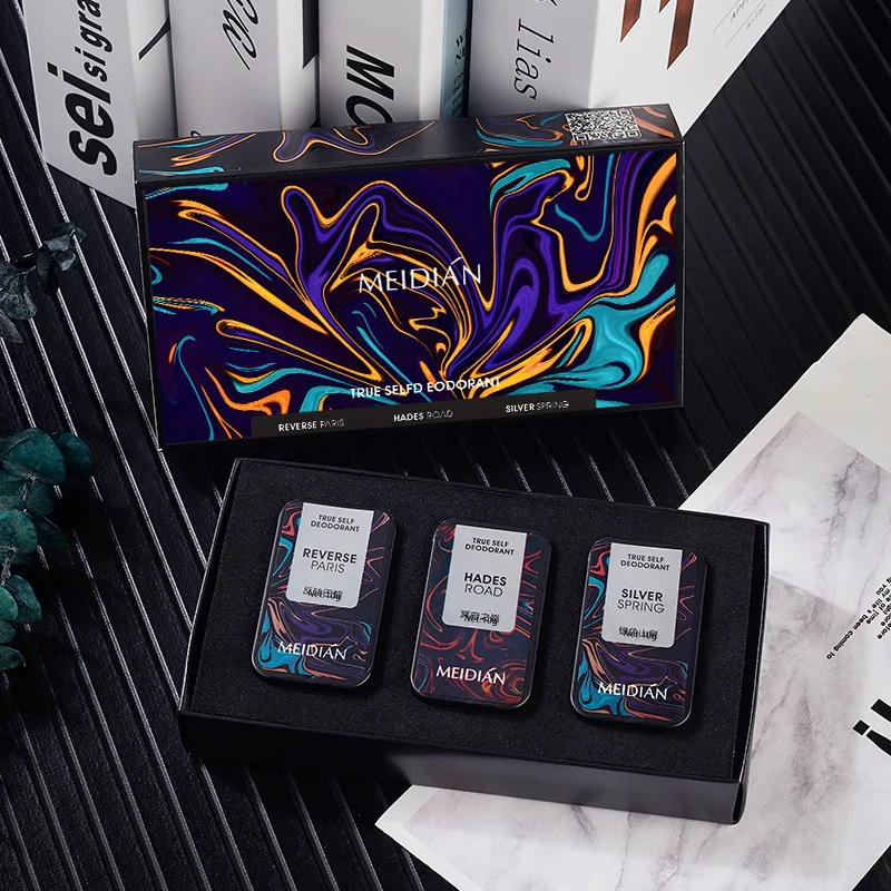 3Pcs/Set Solid Perfume Men Women Pheromone Perfume Natural Fresh Long-lasting Fragrance Date Flirting Portable Balm