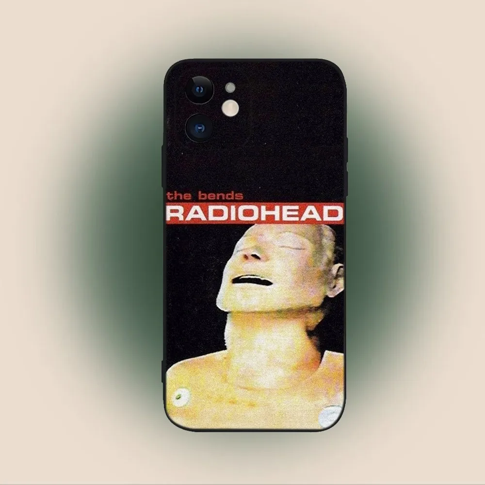 Rainbow Radiohead Band Soft Silicone Phone Case - Black Cover for iPhone 13 Pro Max (Z6) Rainbow Radiohead Band Soft Silicone Phone Case - Black Cover for iPhone 13 Pro Max (Z6)
