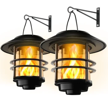 Solar Flame Hanging Lantern 1
