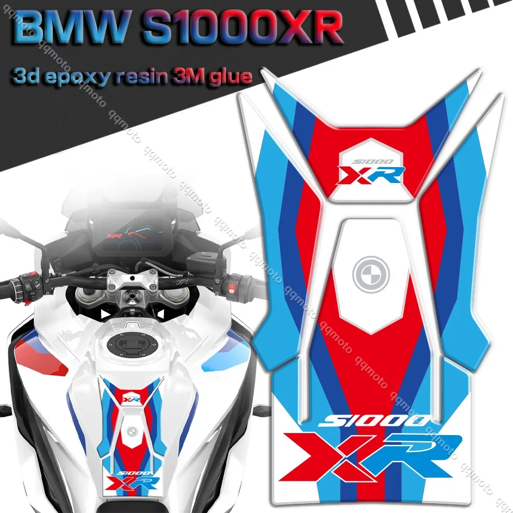 3D Motorcycle Tank Pad Sticker Gas Oil Cover Decal Protection Accessories Waterproof For S1000XR S1000 XR 2020 2021 2022