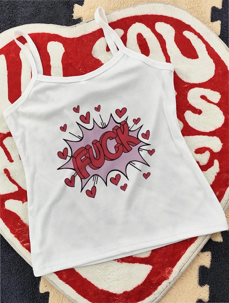 T shirt summer American print Spice Girl trend slim-fit short round neck short sleeve show midriff