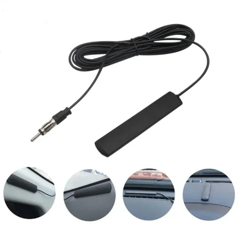 QXNYHDRadiodecocheantenaFMUniversalAuto3MdelongitudamplificadordeseñalamplificadordeseñalMarinecochevehículobarcoRVdispositivodemejoradeseñal1ud.-AliExpress34