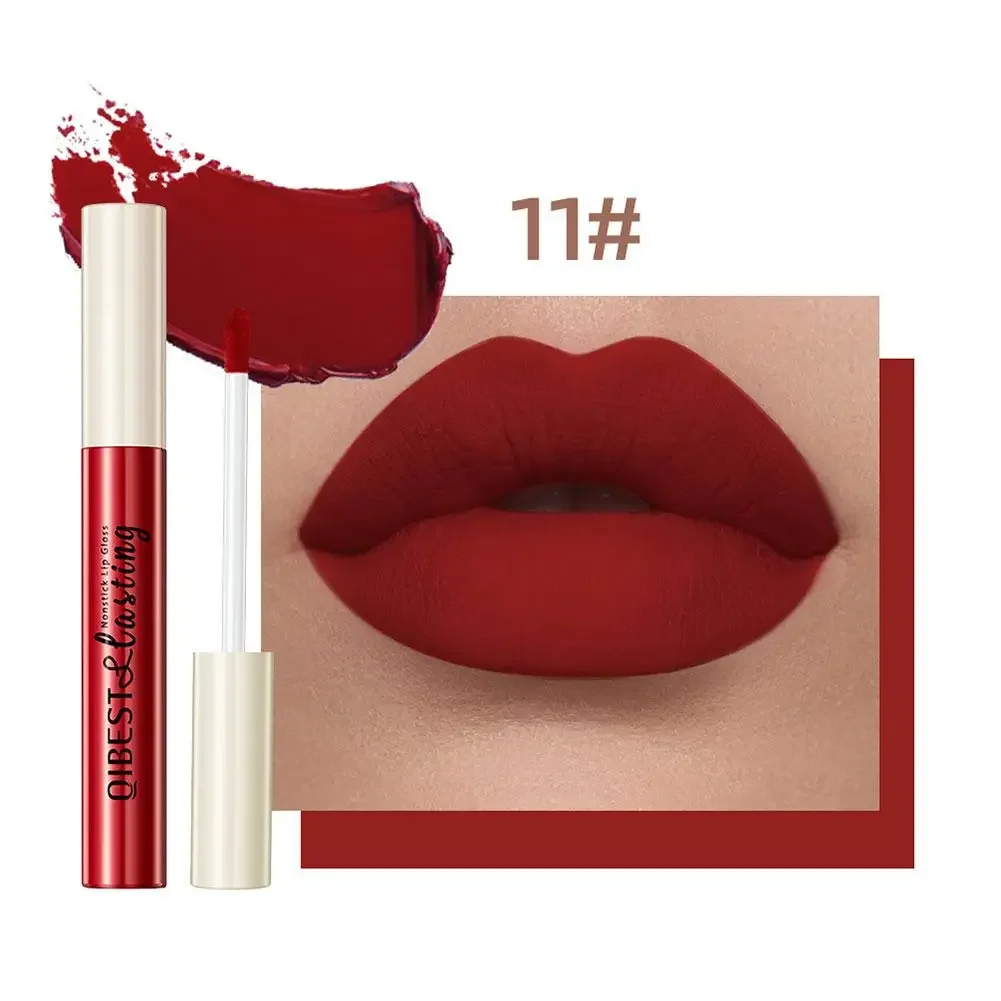 thumbnail image 1 of Liquid Lipstick Sexy Long Lasting Lipgloss Moisturizing Natural Glaze Lip Matte Velvet Non-marking Lips Waterproof Makeup T H0R6, 1 of 5