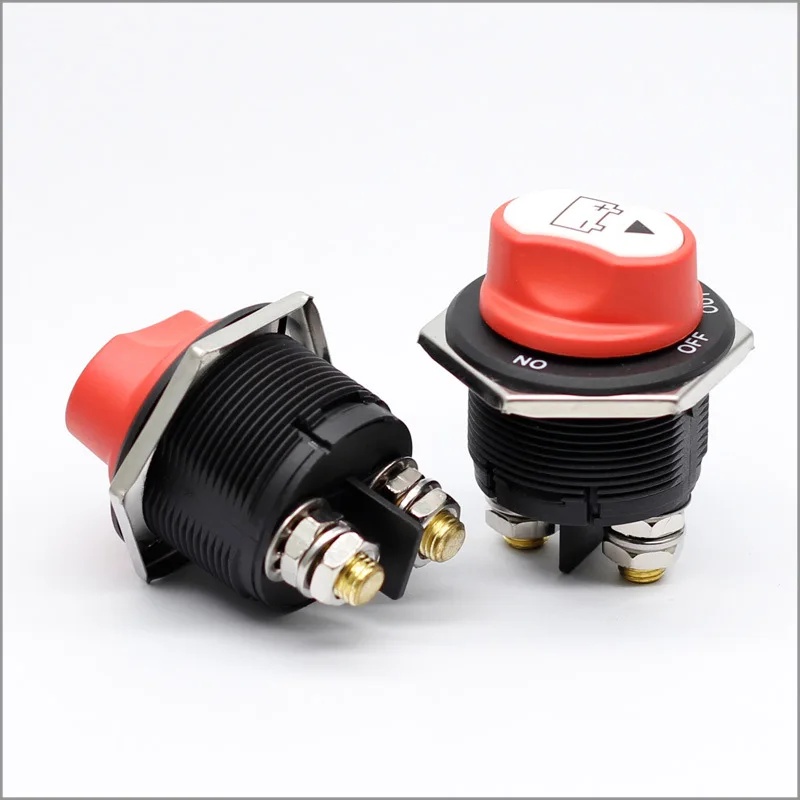 

High Current Battery Switch, 12-48 V Battery Master Cut Disconnect Switch Isolator for Marine Boat, Ship, Yacht, RV, Truck