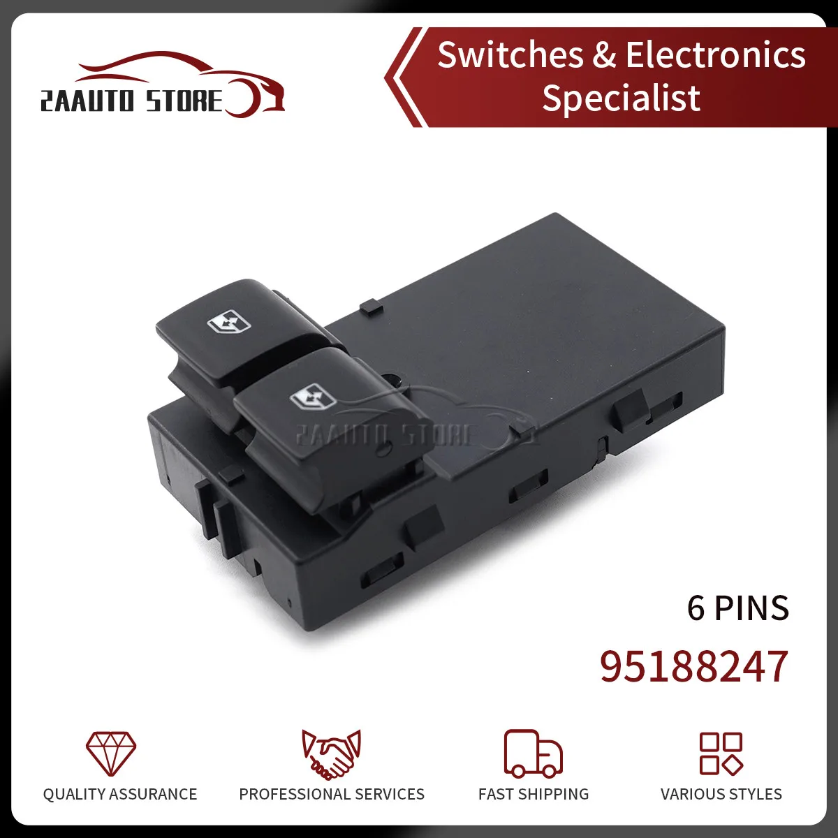 Power Electric Car Window Switch Button 95188247 For 20112013