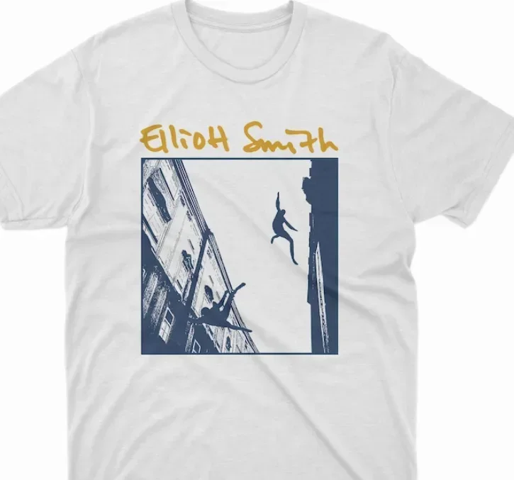 

Vintage Elliott Smith T Shirt Gìt For Fans long or short sleeves