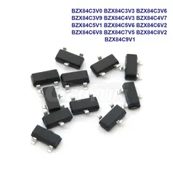100 Piece Zener Diode Assortment Pack (BZX84C9V1)
