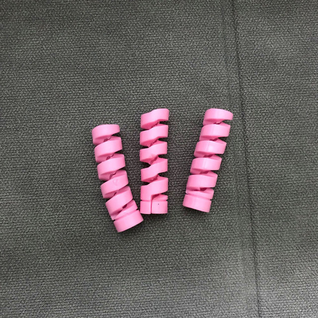Cable Protector Wire Cord Organizer Date Cable Winder Protective Cover for Cable Flexible Silicone Cable Protector
