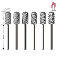 Cylinder Tungsten Steel Nail Drill Bit/Electric Nail  Manicure Removal Nails/ Polish Grinding Head Cuticle Nail Polishing Head