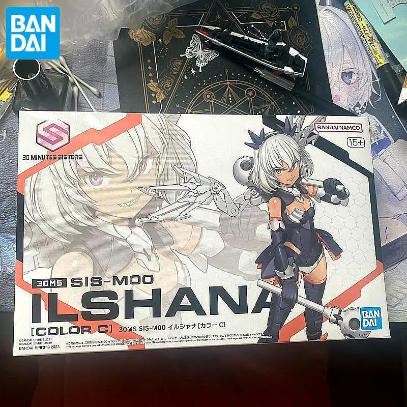 

Bandai Original 30 MINUTES SISTERS SIS-M00 ILSHANA Color C Model Kit PVC Anime Action Figure Assembly Model Kit Toys Gifts for K