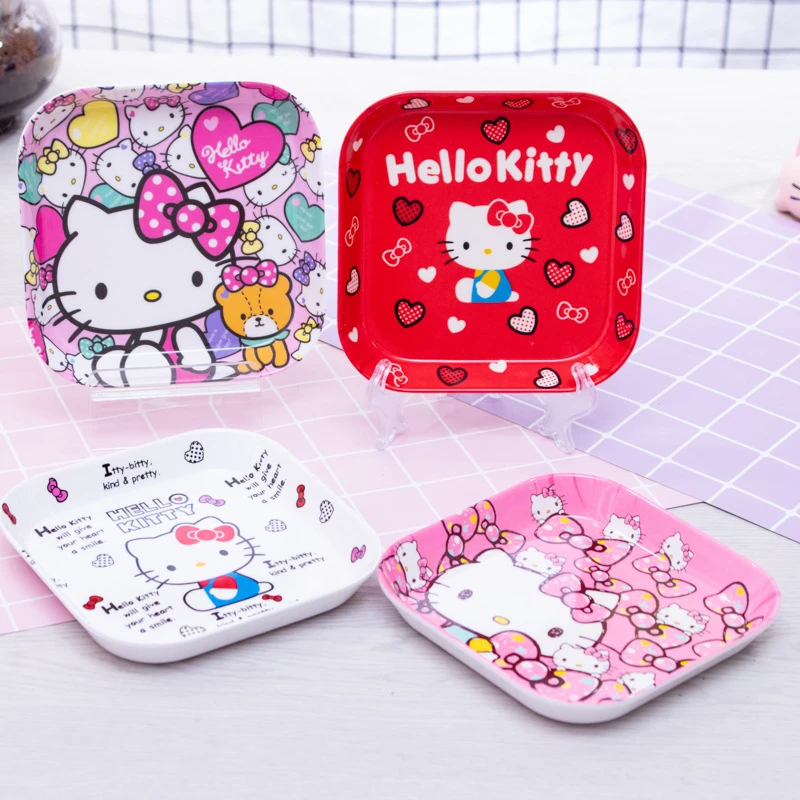 Kawaii Anime Hello Kitty Snacks Tray