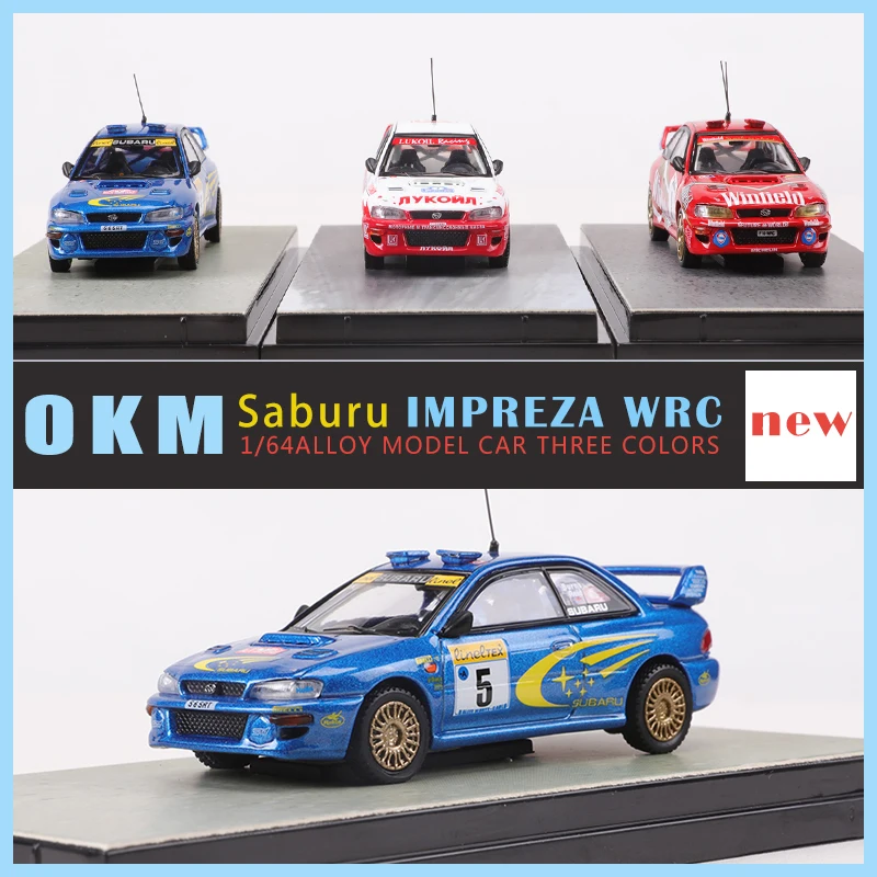 OKM 1/64 スバル インプレッサ WRC 1999 OKM 1:64 Impreza WRC Rally Car 1999 Burns/Reid NO.05/01/02