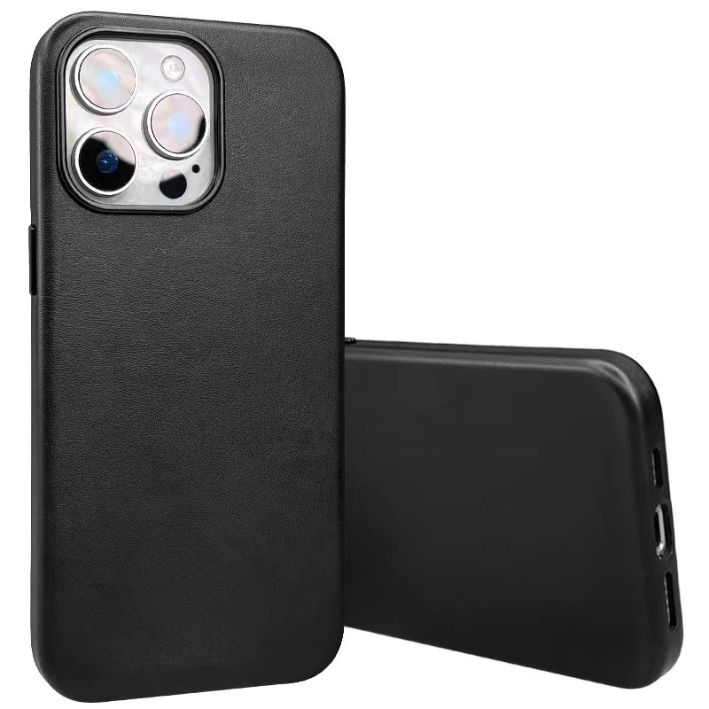 Sleek Black Matte Magnetic Phone Case with MagSafe Compatibility