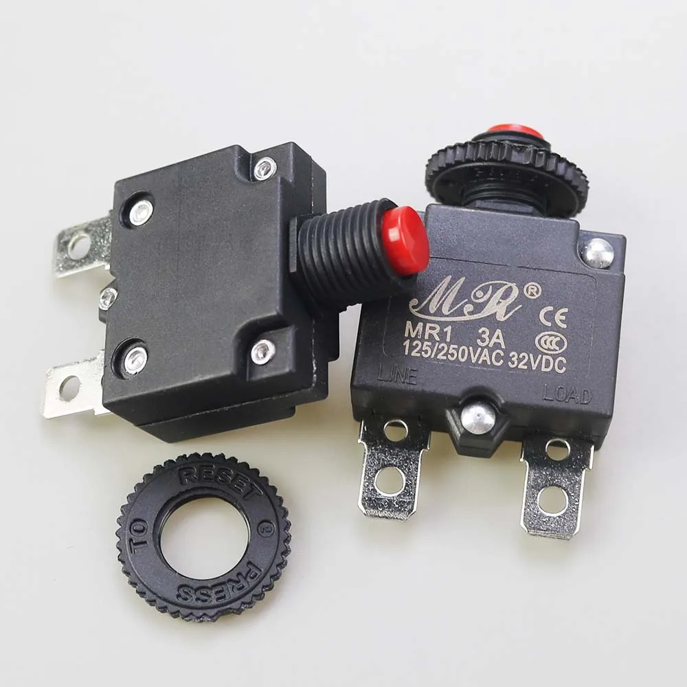1PCS 3A 4A 5A 6A 7A 8A 10A 12A 15A 20A Leistungsschalter Überlastschutz Schalter Sicherung Überlast Überstrom Reset Versicherung – Detail 2