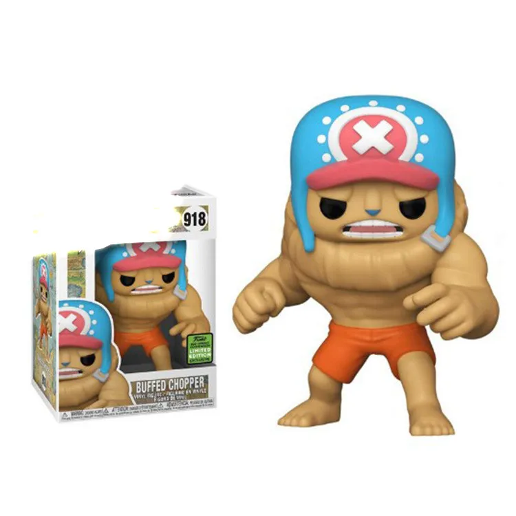 Bandai Original Funkos Pops One Piece Anime Figure 918 358 921 Luffy Luffy Brooke Chopper Demon Slayer Action Figure Pvc 10cm Aliexpress