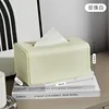 Light Luxury Tissue Holder Nordic High Quality Toilet Paper Box Home Table Square Napkin Container Wet Tissue Paper Organizer 5