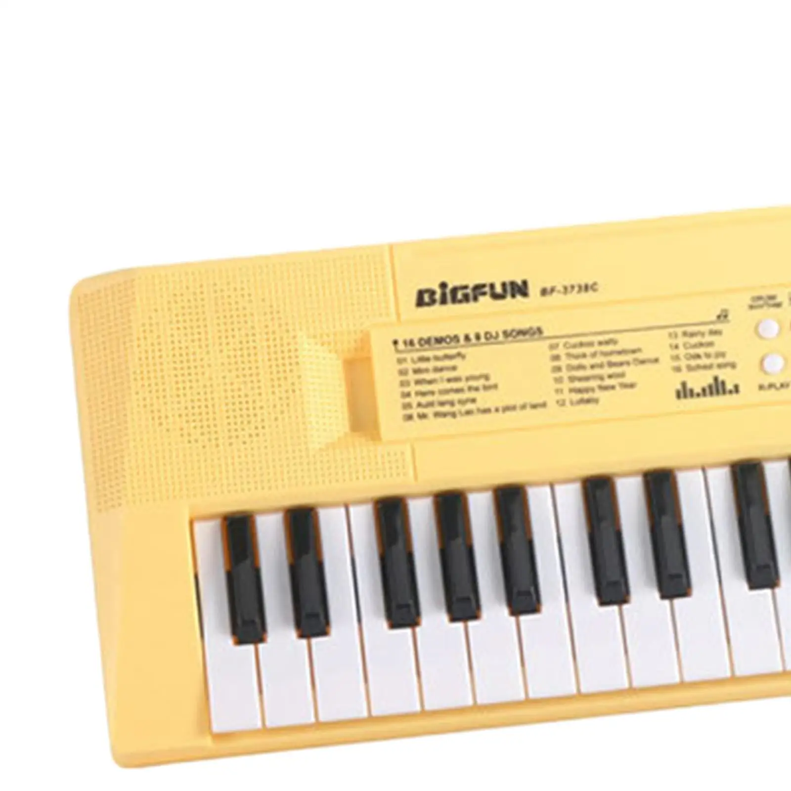 

Kids Piano Keyboard with Single Speaker 37 Keys W/ Mic Educational Musical Toy Music Electronic Keyboard Girls Boys Toy Gift