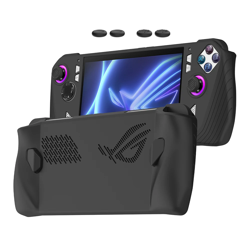 ASUS ROG Ally용 보호 커버, 소프트 실리콘 보호 케이스, 스크래치 방지 보호대 슬리브, 방진 게임 액세서리