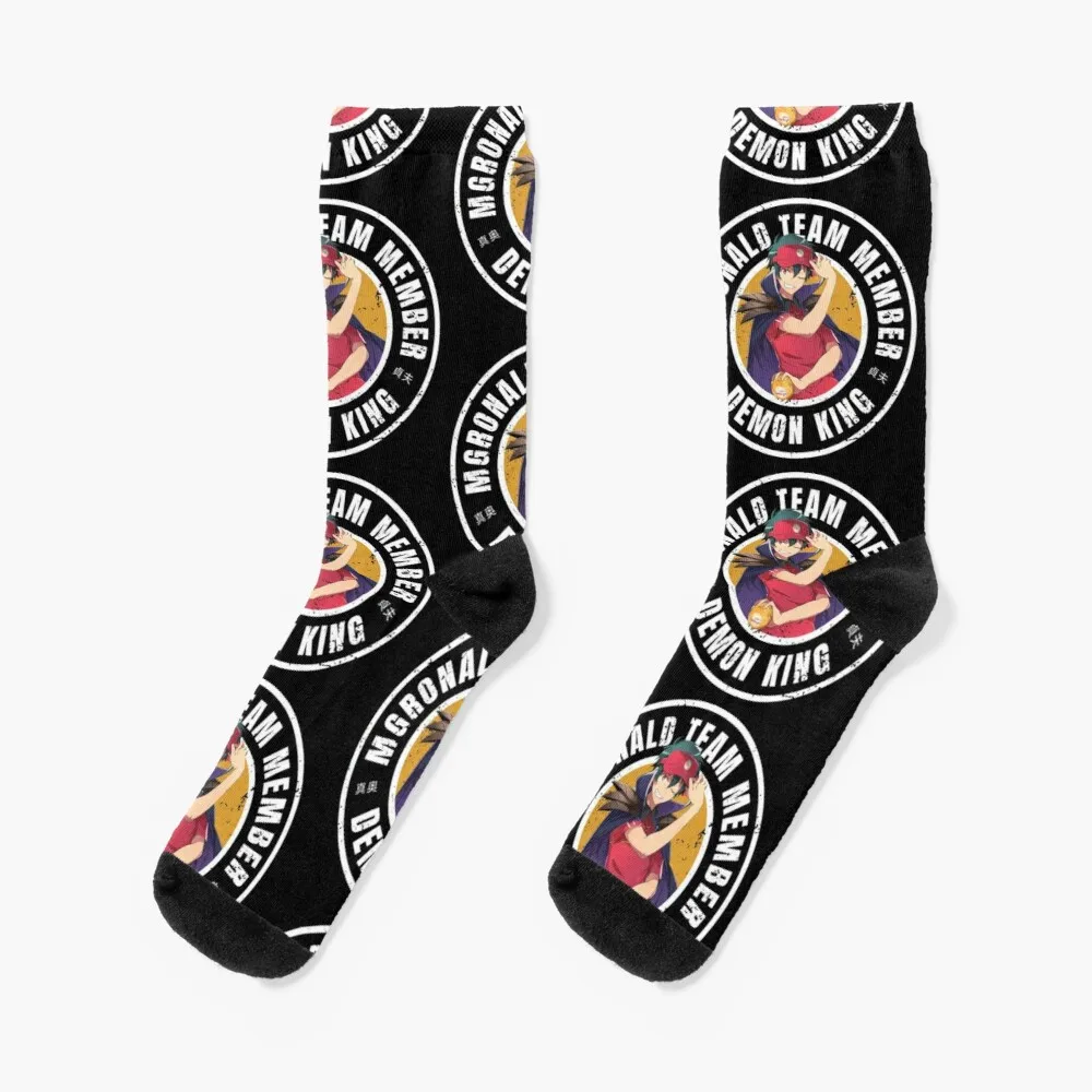 

Sadao MaouThe Devil is a Part Timer Socks Gifts For Men Men'S Winter Socks