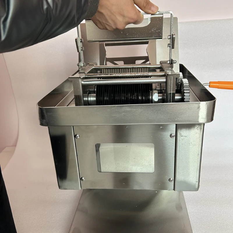 Popular Automatic Electric Meat Cutter Machine Meat Slicer Meat Grinder Block Meat Slicing Machine