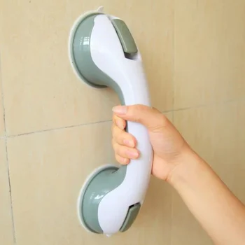 Shower Handle Grab Bars Ultra Grip Dual Locking Safety Suction Cups Anti Slip Support Helping Handle or Toilet Bathroom 2024