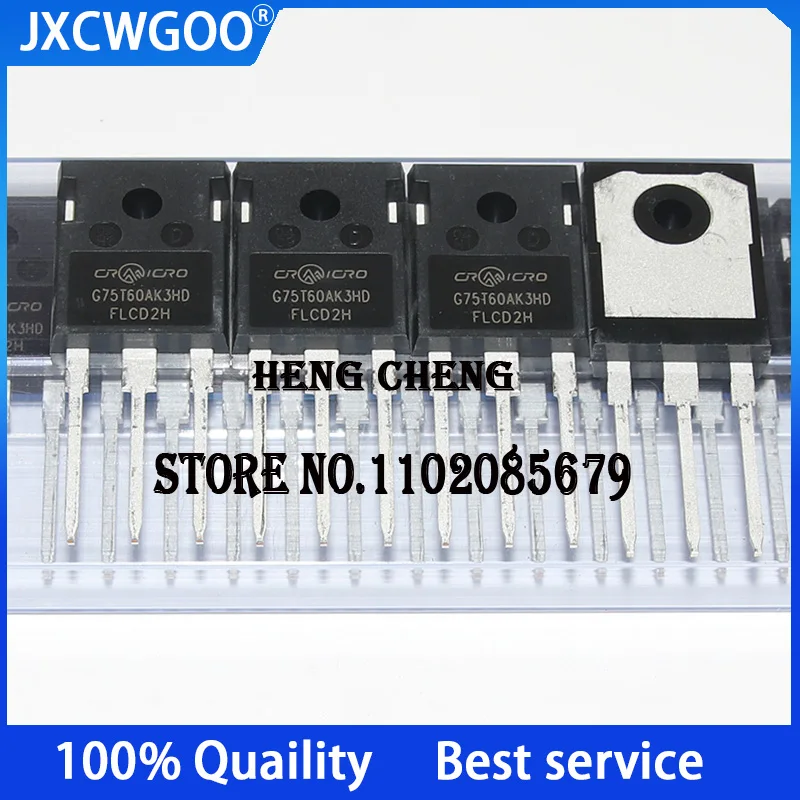 

10 шт. 100% Новый оригинальный CRG75T60AK3HD G75T60AK3HD TO-247 IGBT