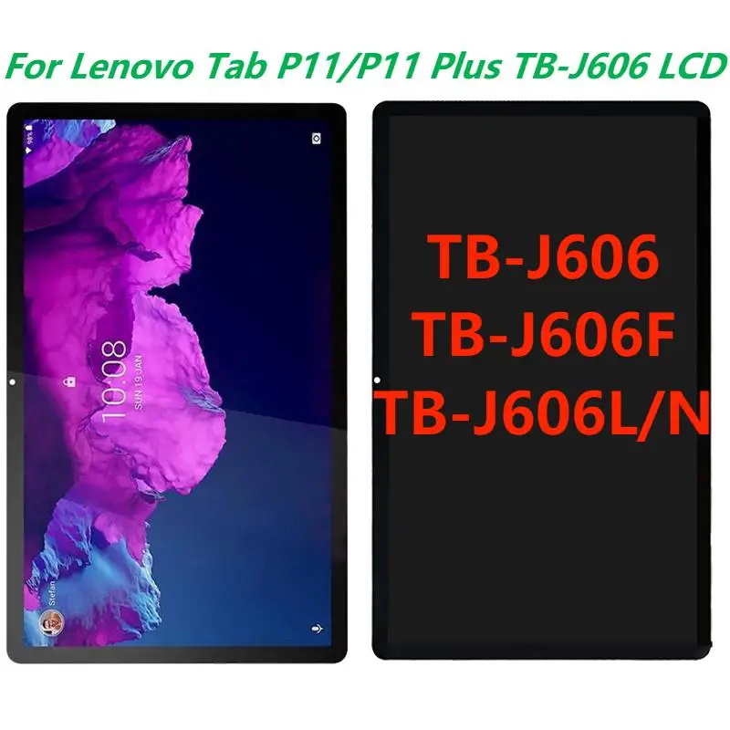 레노버 탭 P11 플러스 LCD, TB-J606 J606L/N LCD 스크린 디스플레이, 터치 디지타이저 어셈블리, 완전 교체, 11 인치,  신제품