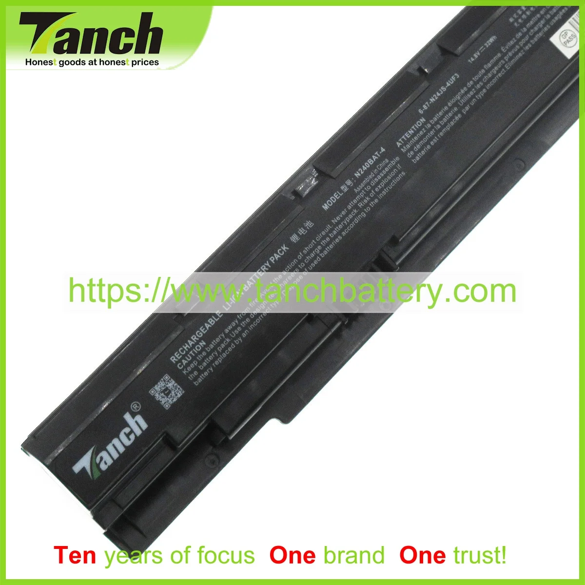 

Tanch Laptop Batteries for CLEVO 4ICR19/65 4INR19/65 N240BAT-4 N240BU N250LU N240PU N240BAT-3 6-87-N24JS-42L 6-87-N24JS-4UF3 2 N